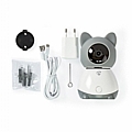 NEDIS Smart IP WiFi Camera 2MP Full HD 1080p Pan & Tilt With Temperature & Humidity Sensor WIFICI30CGY : 2