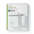 NEDIS Wireless Doorbell With LED Indicator 80dB White DOORB212WT : 2