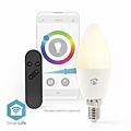 NEDIS WiFi Έξυπνη LED Λάμπα RGB E14 5W 470lm WIFILRC10E14 : 2