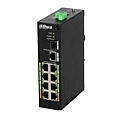 DAHUA 2-Layer Industrial 8-Θύρες ePoE Switch LR2110-8ET-120 : 1