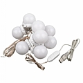 GloboStar LED Lighting Garland With 10 Globes For Mirror 8W With USB Power Cable & Built-in Color Changing Controller : 2